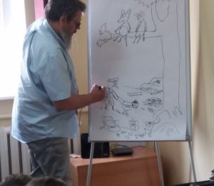 Spotkanie z autorem książek dla dzieci Pawłem Wakułą 2
